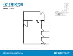 4601 Creekstone Dr, Durham, NC à louer Plan d’étage– Image 1 sur 1