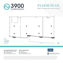 3900 E Camelback Rd, Phoenix, AZ à louer Plan d’étage– Image 1 sur 1