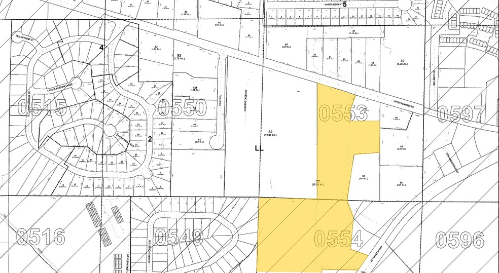 11660 Alpharetta Hwy, Roswell, GA à louer - Plan cadastral – Image 3 sur 8