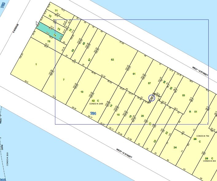 94 Eighth Ave, New York, NY à vendre - Plan cadastral – Image 3 sur 4