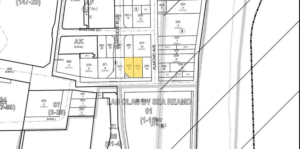 2933 E Las Olas Blvd, Fort Lauderdale, FL à louer - Plan cadastral – Image 3 sur 3