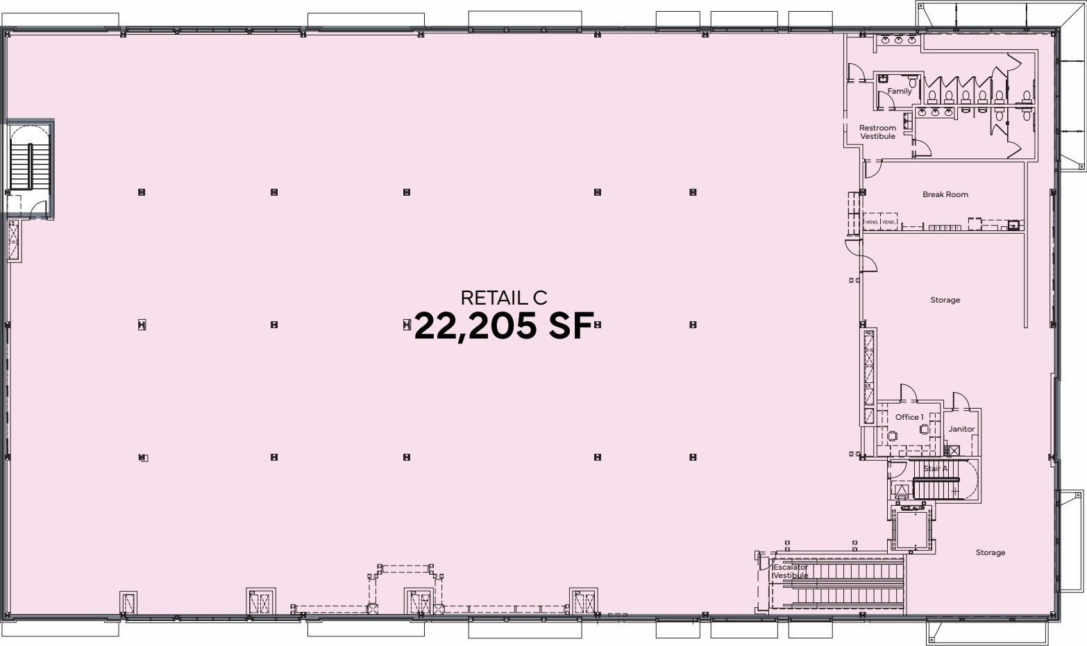 1524 N Fremont St, Chicago, IL à louer Plan d’étage– Image 1 sur 1