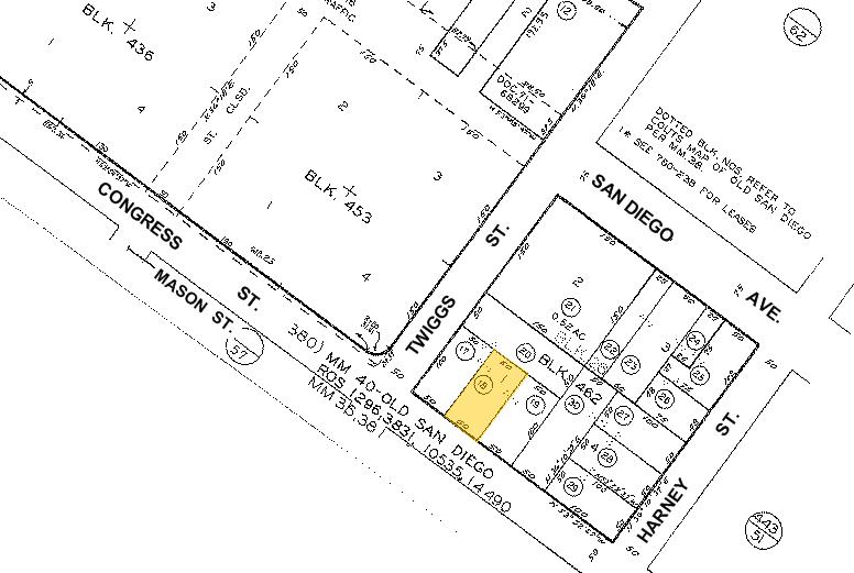 2540 Congress St, San Diego, CA à louer - Plan cadastral – Image 2 sur 11