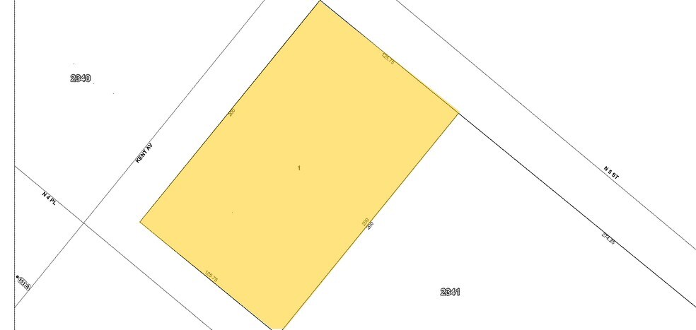 151 Kent Ave, Brooklyn, NY à louer - Plan cadastral – Image 2 sur 2