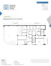 1213 Hermann Dr, Houston, TX à louer Plan d’étage– Image 2 sur 2
