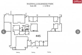 200 Riverhills Business Park, Birmingham, AL à louer Plan d’étage– Image 2 sur 2