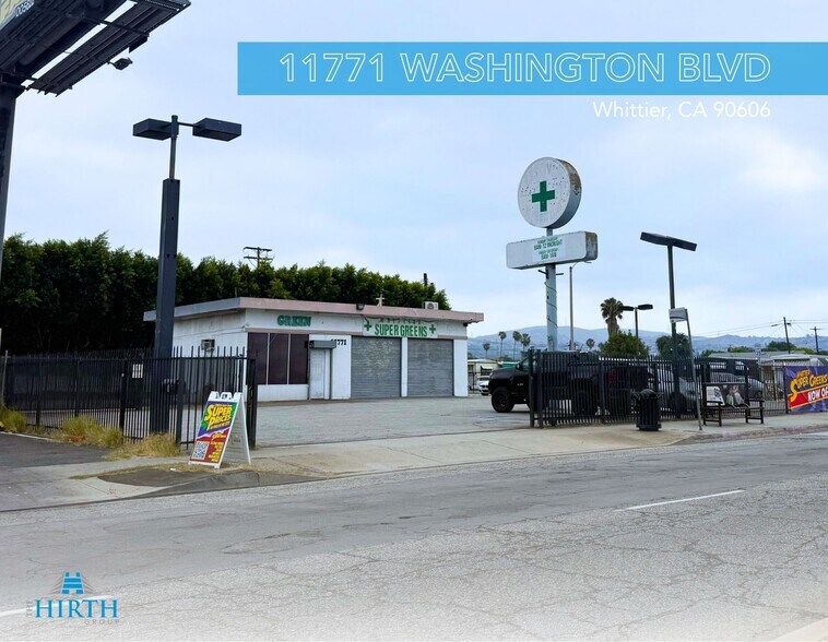 11771 Washington Blvd, Whittier, CA à vendre - Photo de l’immeuble – Image 1 sur 5