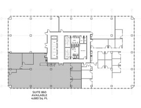 50 Queen St N, Kitchener, ON à louer Plan d’étage– Image 1 sur 1