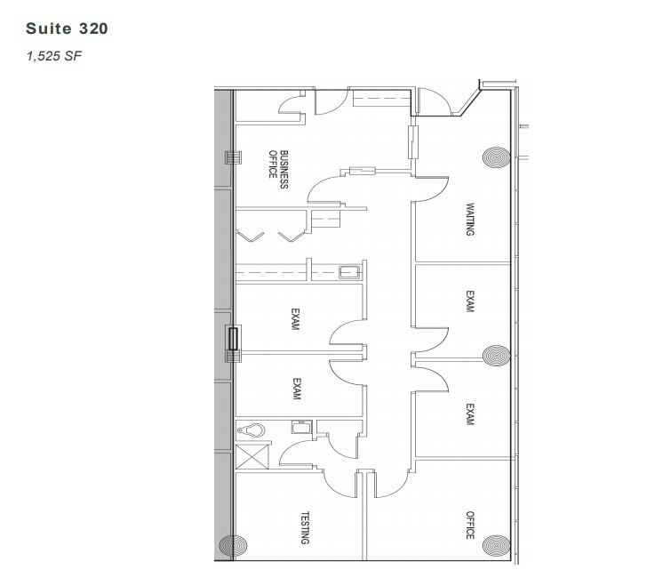 46-52 Medical Park Dr E, Birmingham, AL à louer Plan d’étage– Image 1 sur 1