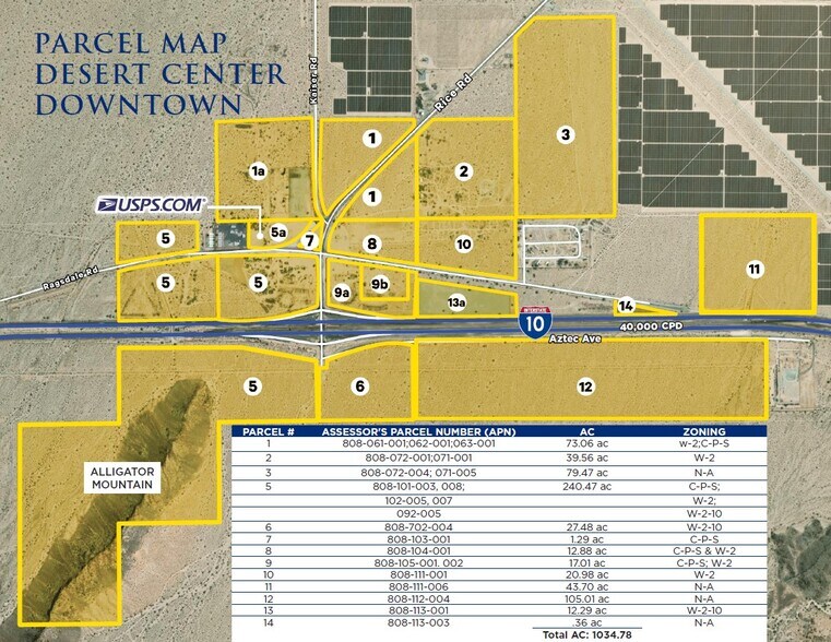 1 Desert Ctr, Desert Center, CA à vendre - Photo de l’immeuble – Image 2 sur 3