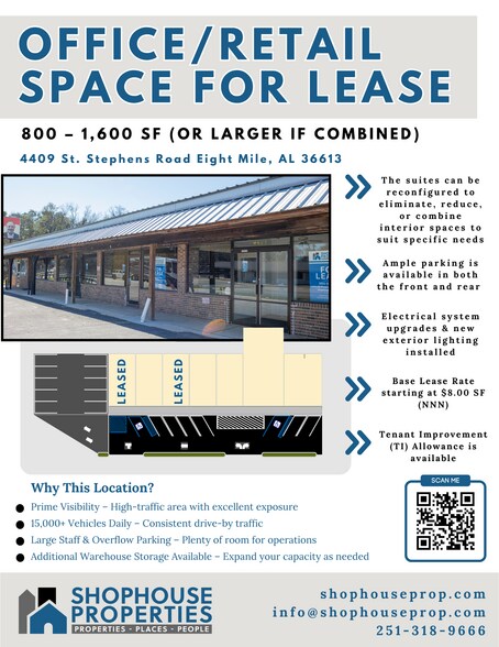 4409 Saint Stephens Rd, Eight Mile, AL à louer - Photo de l’immeuble – Image 2 sur 10
