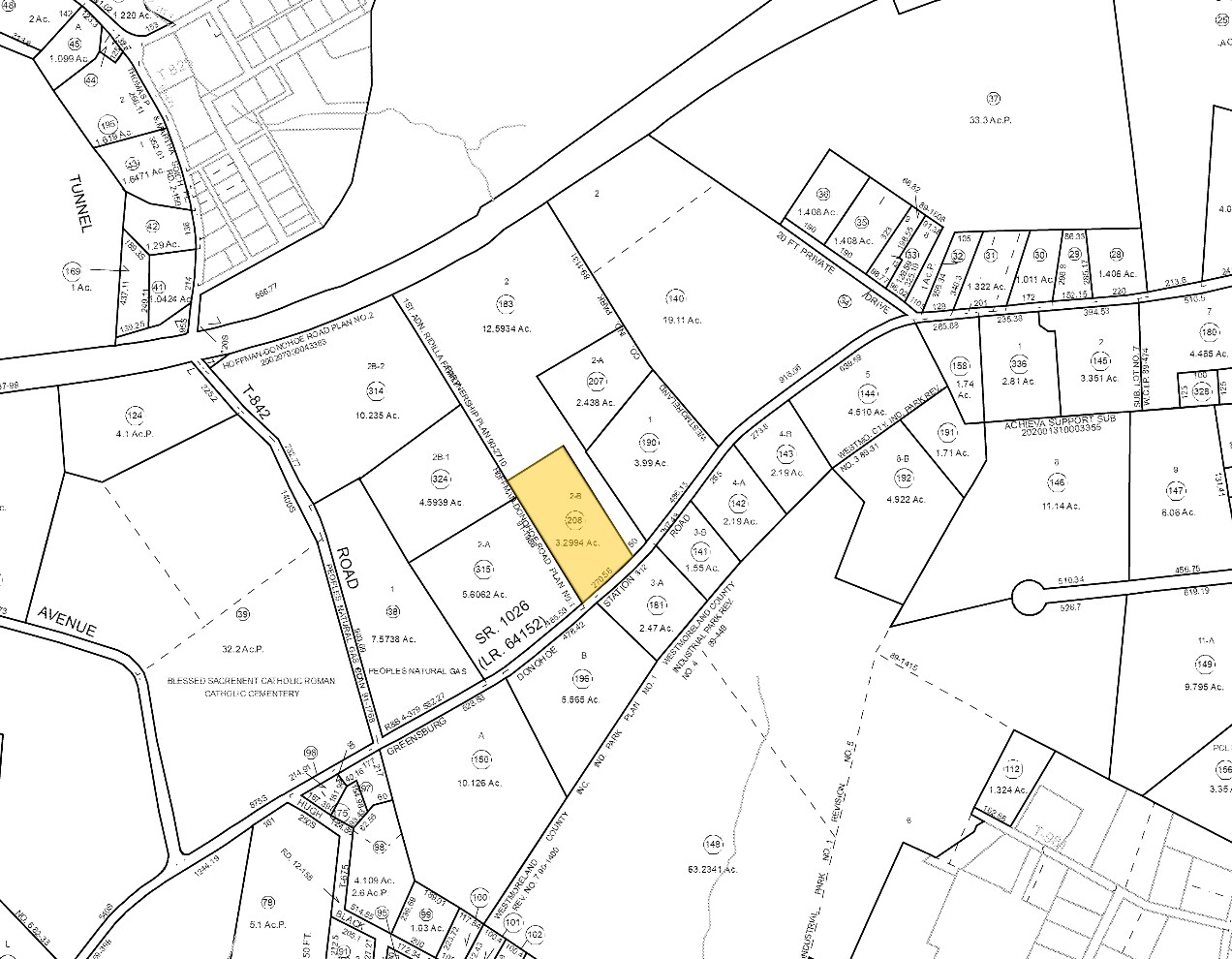 103 Equity Dr, Greensburg, PA à louer Plan cadastral– Image 1 sur 2