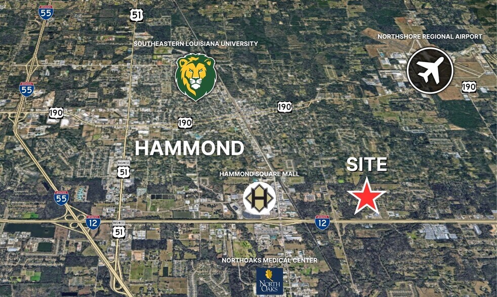 17197 I-12 Service Road, Hammond, LA à vendre - Photo de l’immeuble – Image 2 sur 3