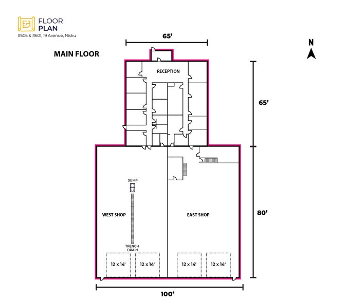 505 19th Ave, Leduc County, AB à vendre - Plan d’étage – Image 3 sur 16