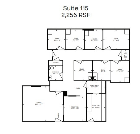 8080 Independence Pky, Plano, TX à louer Plan d’étage– Image 1 sur 1