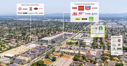20516 Devonshire St, Chatsworth, CA - VUE AÉRIENNE  vue de carte - Image1
