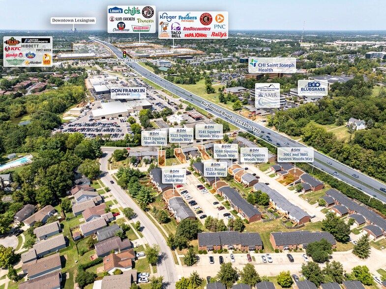 Lexington, KY 9-Unit Townhome Portfolio portefeuille de 9 biens à vendre sur LoopNet.fr - Photo de l’immeuble – Image 2 sur 25