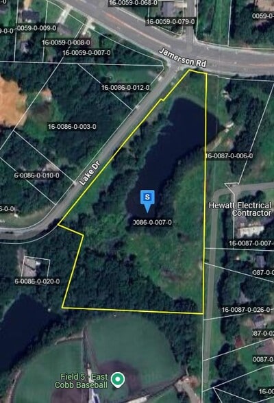 4775 Lake Dr, Marietta, GA à vendre - Plan cadastral – Image 3 sur 3
