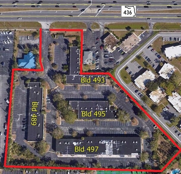 489 Semoran Blvd, Casselberry, FL à louer - Aérien – Image 2 sur 4