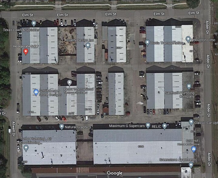 6350-6374 Alder Dr, Houston, TX à louer - Photo de l’immeuble – Image 3 sur 10