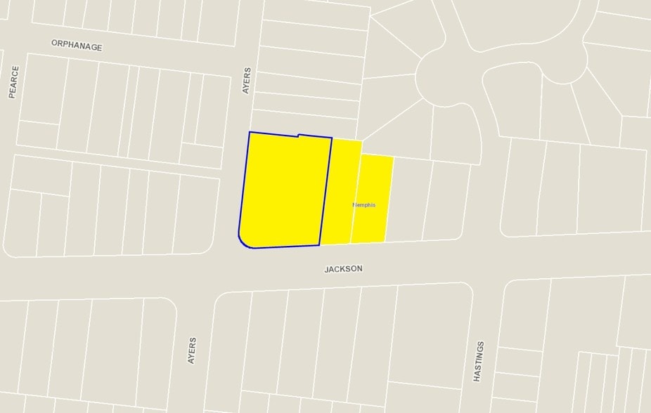 910 Jackson Ave, Memphis, TN à vendre - Aérien – Image 2 sur 9