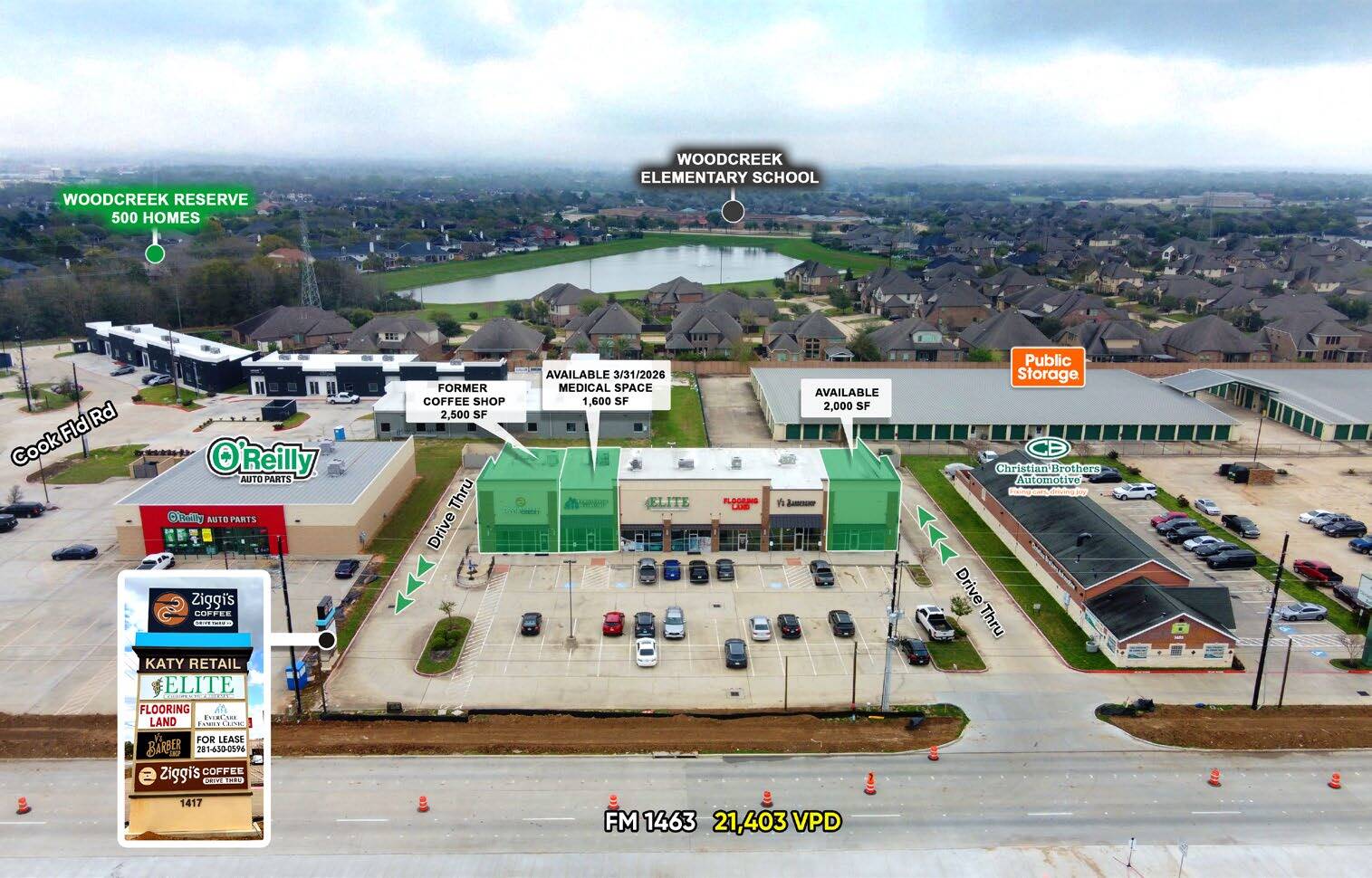 1417 FM 1463 Rd, Katy, TX à louer Photo principale– Image 1 sur 5