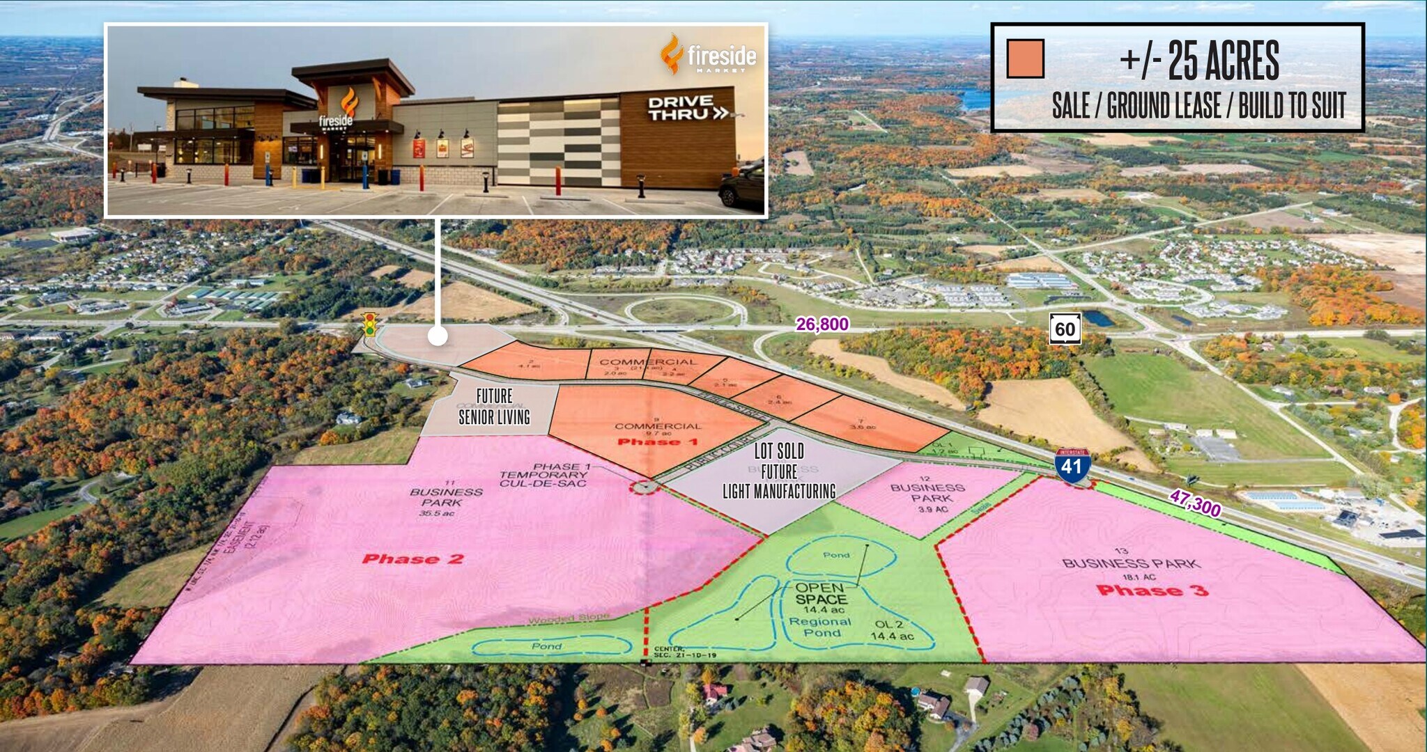 SWQ I-41 & State Road 60, Slinger, WI à vendre Photo principale– Image 1 sur 3
