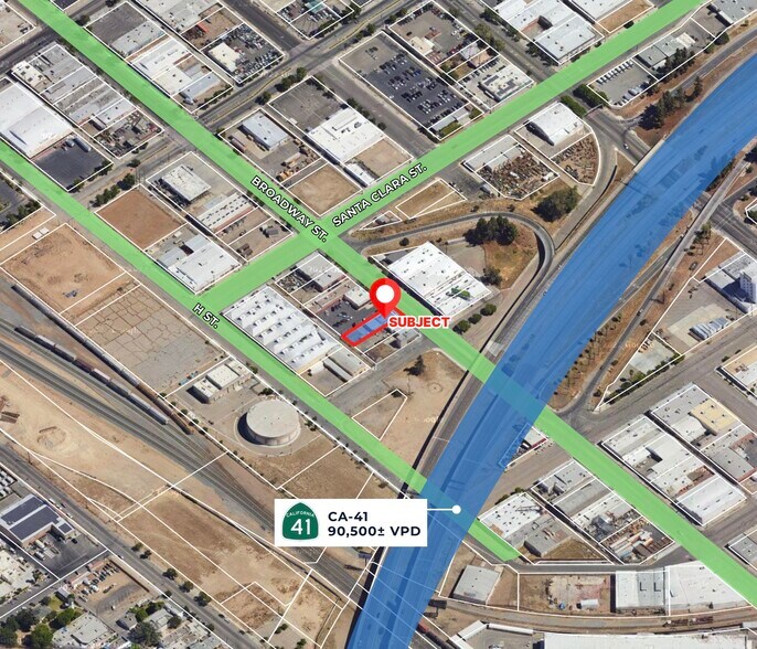 417 Broadway St, Fresno, CA à vendre - Photo de l’immeuble – Image 2 sur 4