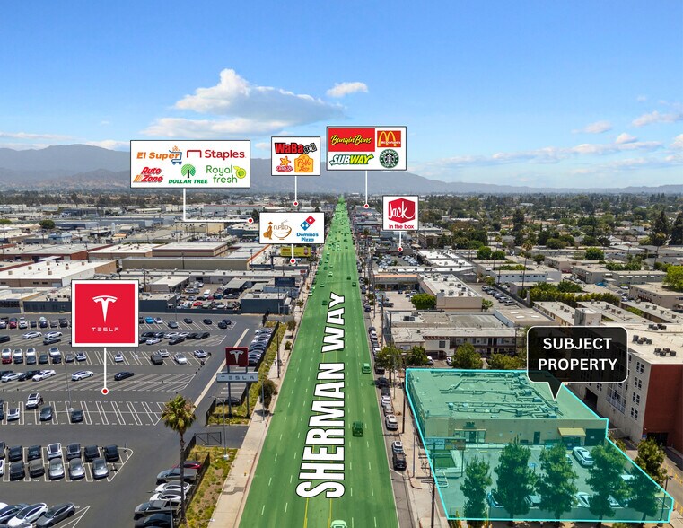 13020-13026 Sherman Way, North Hollywood, CA à vendre - Photo de l’immeuble – Image 2 sur 6