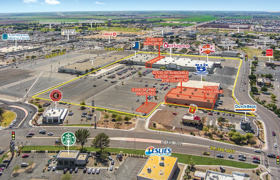 3140 S 4th St, Yuma, AZ à louer - Photo de l’immeuble – Image 1 sur 3