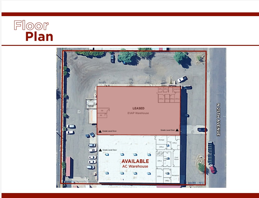 17617 N 25th Ave, Phoenix, AZ à louer Plan d’étage– Image 1 sur 1