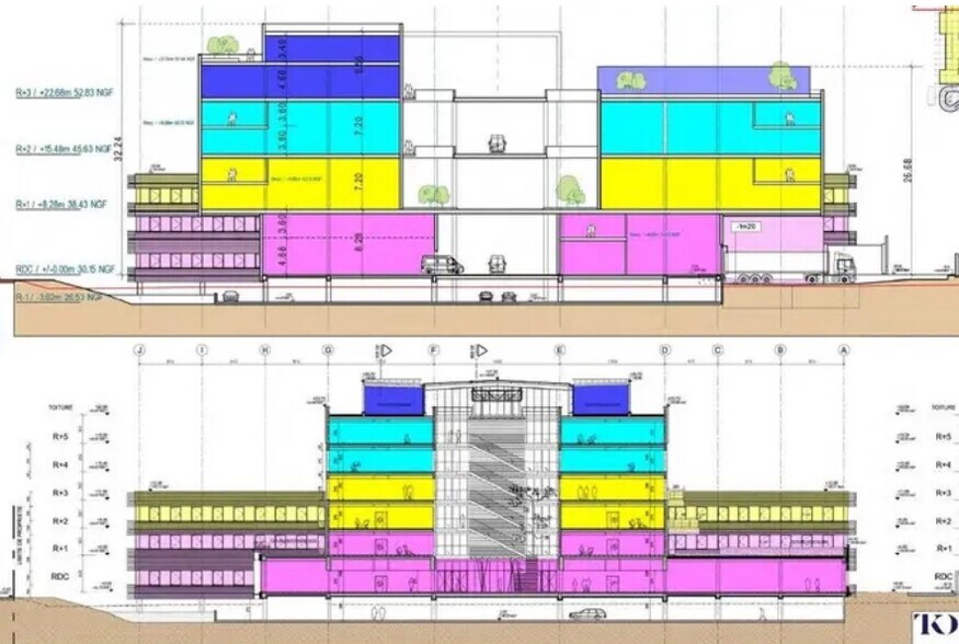 Bureau dans Gennevilliers à louer - Plan de site – Image 3 sur 7