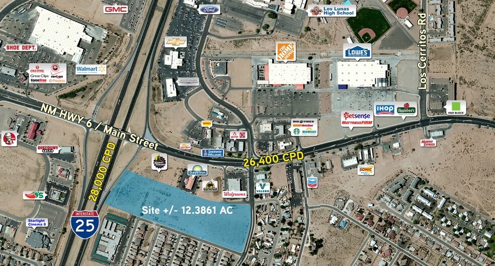 Highway 6, Los Lunas, NM à vendre - Photo principale – Image 1 sur 3