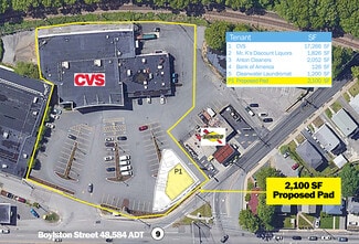 Plus de détails pour 978-980 Boylston St, Newton, MA - Local commercial à louer