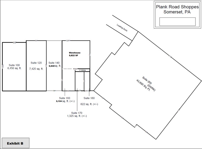 313 Plank Rd, Somerset, PA à louer - Plan de site – Image 2 sur 8
