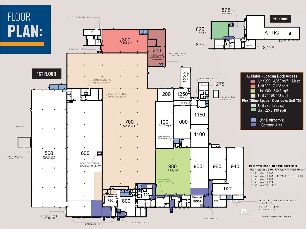 1 Cleveland St, Gordonsville, VA à louer Plan d’étage– Image 1 sur 2