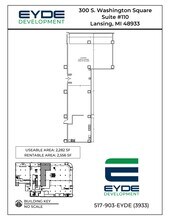 300 S Washington Sq, Lansing, MI à louer Plan de site– Image 1 sur 1