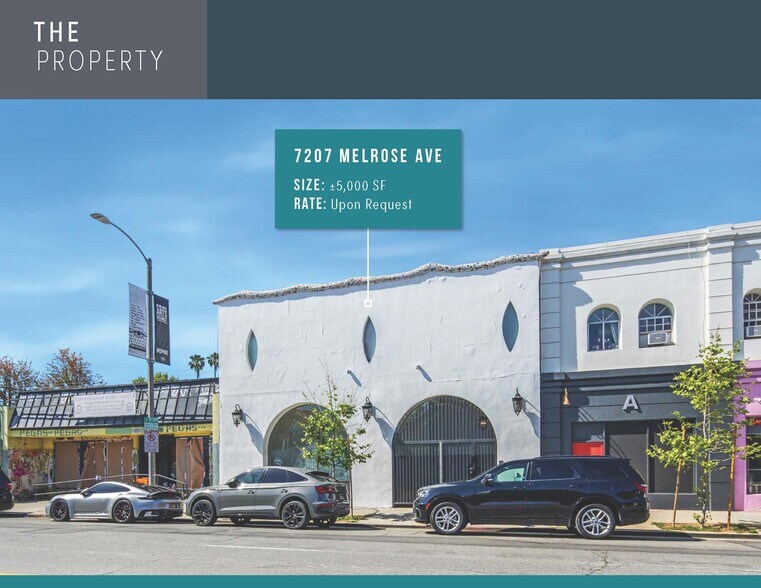 7207 Melrose Ave, Los Angeles, CA à vendre - Photo de l’immeuble – Image 2 sur 23