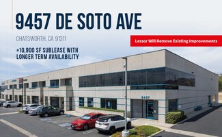 Plus de détails pour 9445-9457 De Soto Ave, Chatsworth, CA - Local d'activités à louer