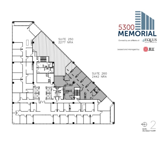 5300 Memorial Dr, Houston, TX à louer Plan d’étage– Image 1 sur 1