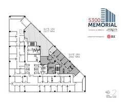 5300 Memorial Dr, Houston, TX à louer Plan d’étage– Image 1 sur 1