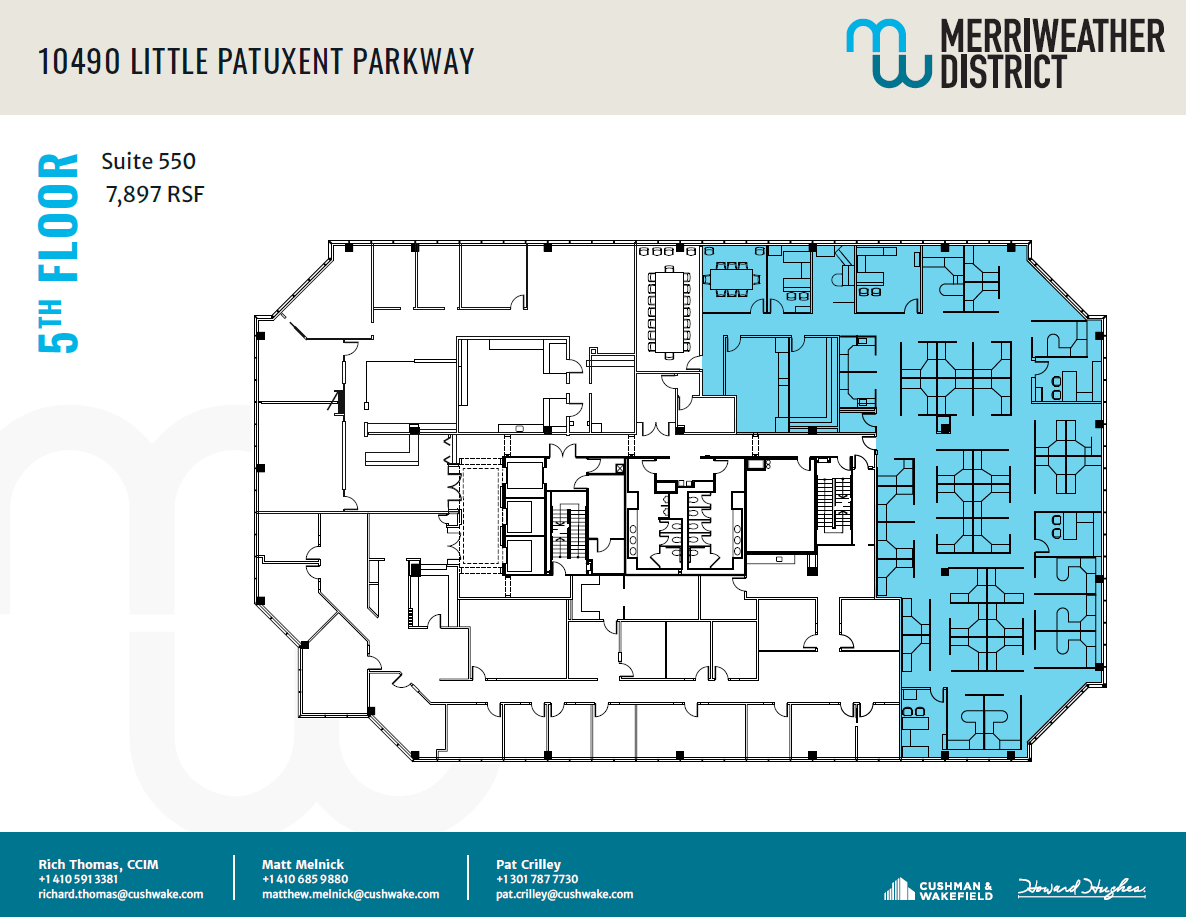 10480 Little Patuxent Pky, Columbia, MD à louer Plan d’étage– Image 1 sur 1
