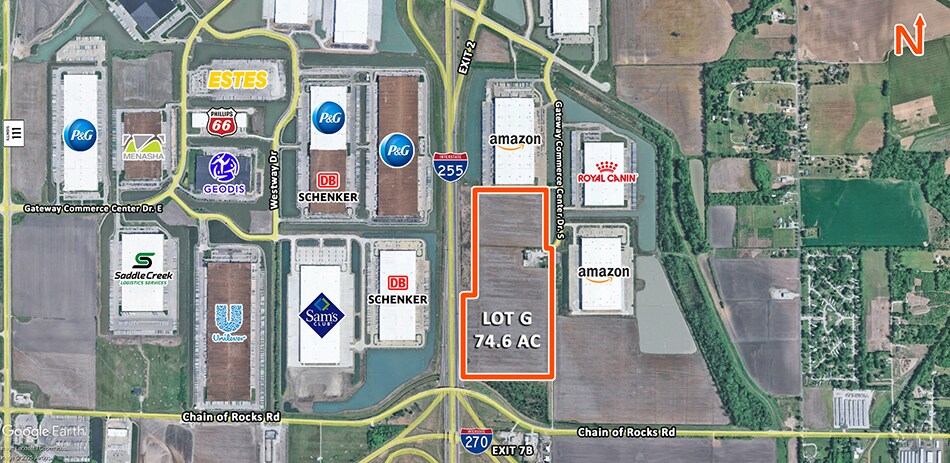 Gateway Commerce Center Dr S, Edwardsville, IL à vendre - Photo principale – Image 1 sur 3