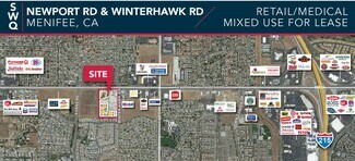 Plus de détails pour Newport Rd & Winter Hawk Rd, Menifee, CA - Terrain à louer