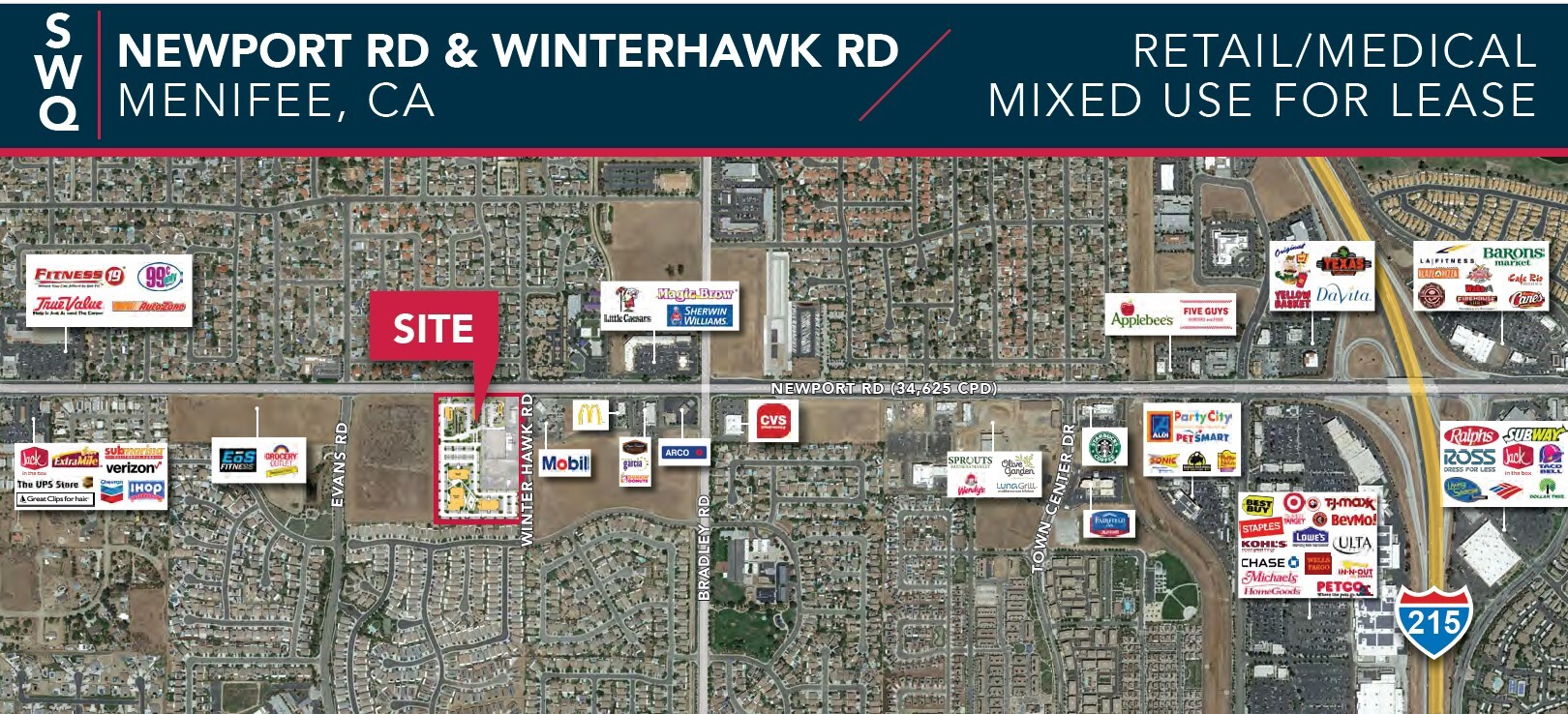 Newport Rd & Winter Hawk Rd, Menifee, CA à louer Photo de l’immeuble– Image 1 sur 4
