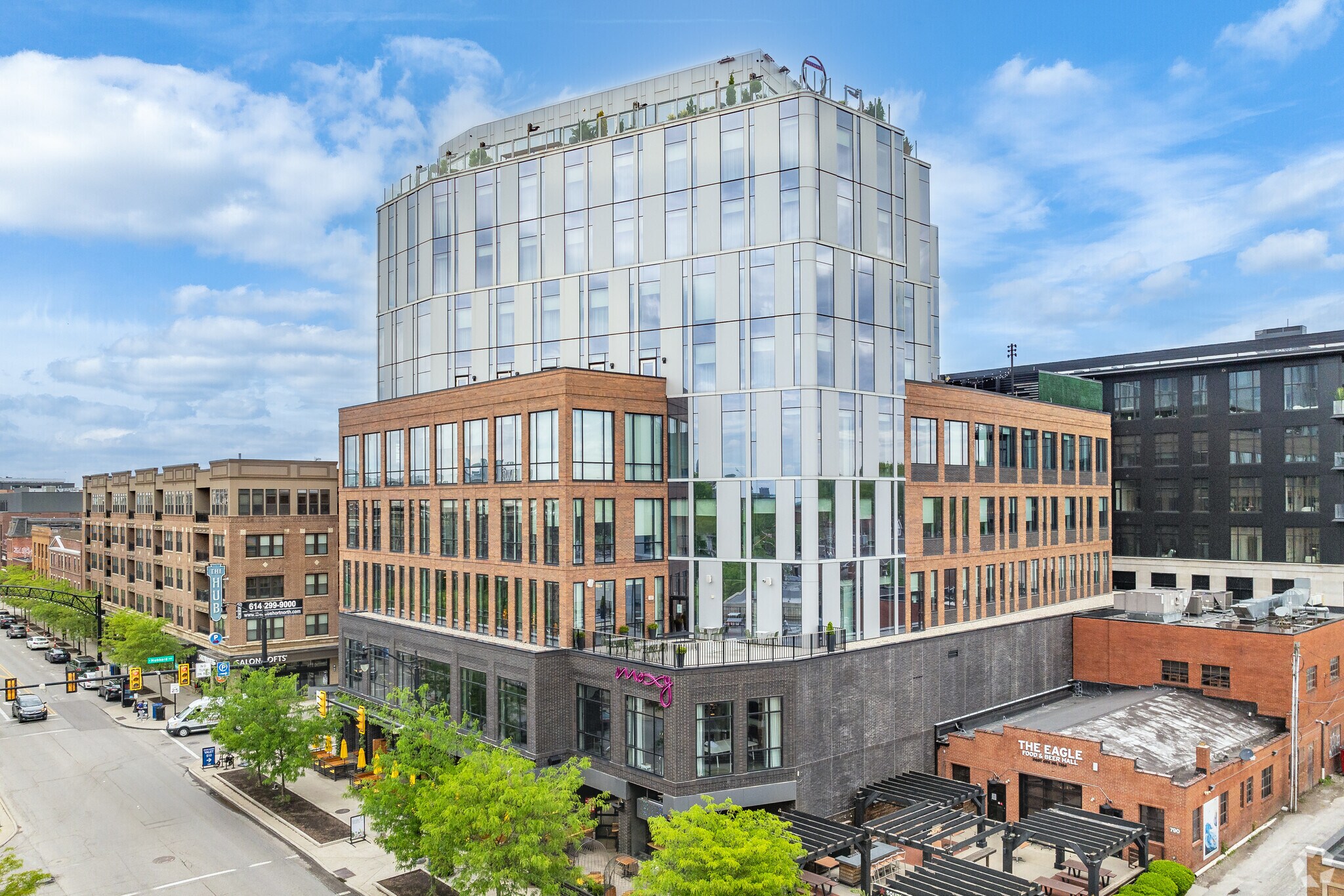800 N High St, Columbus, OH à louer Photo de l’immeuble– Image 1 sur 6