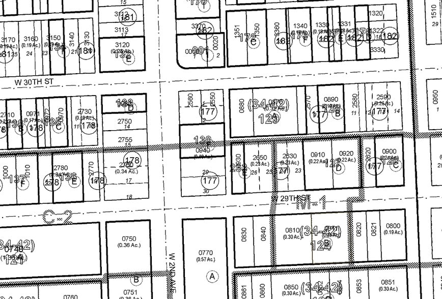 142 W 29th St, Hialeah, FL à vendre - Plan cadastral – Image 2 sur 4