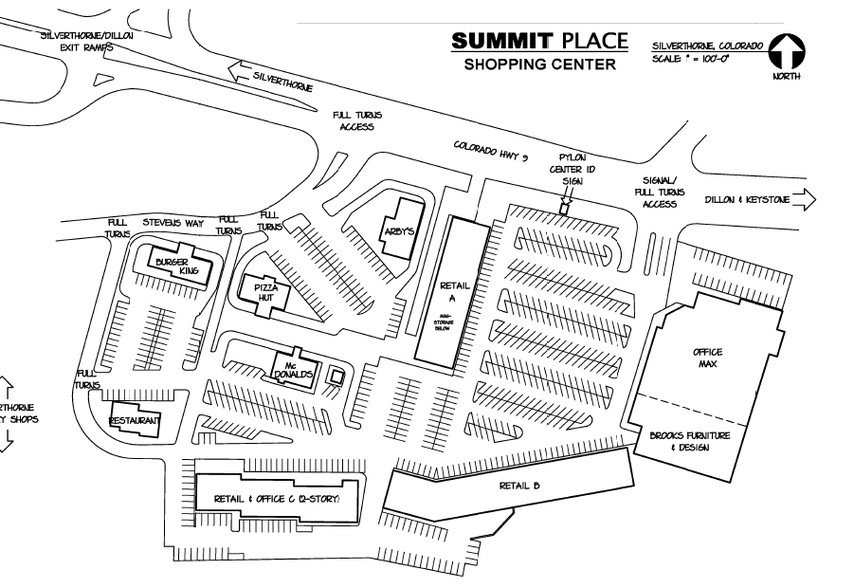 201-237 Summit Pl, Silverthorne, CO à louer - Plan de site – Image 3 sur 11