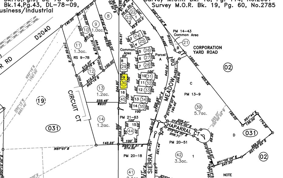 2252 Sierra Meadows Dr, Rocklin, CA à louer - Plan cadastral – Image 2 sur 3