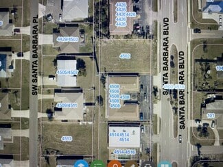 Plus de détails pour 4502 Santa Barbara S Blvd, Cape Coral, FL - Terrain à vendre